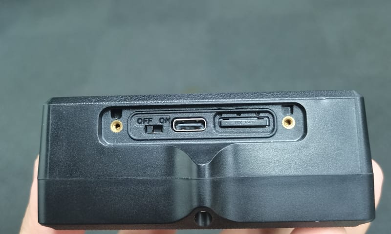 MT700 power switch in OFF position